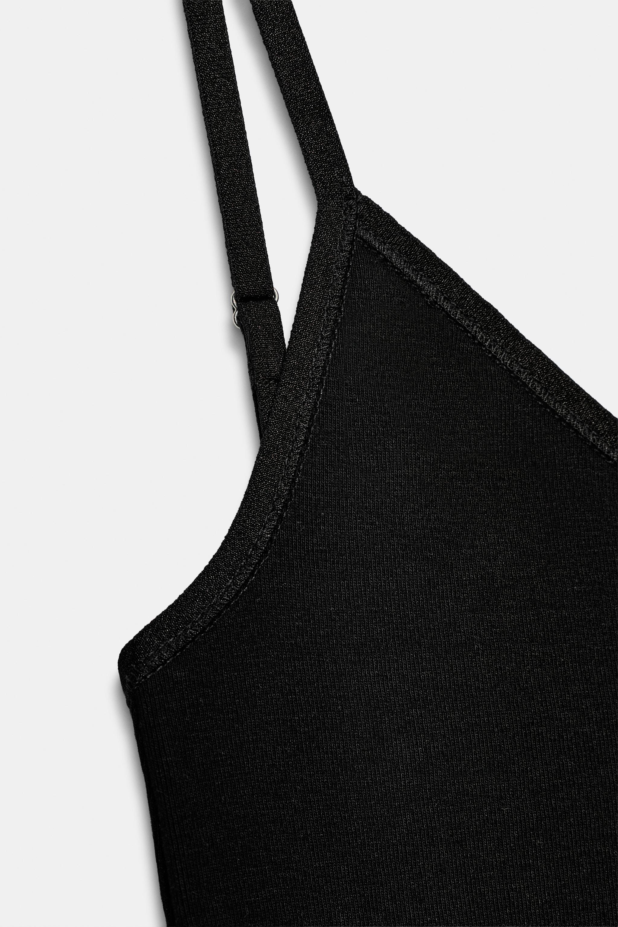 COTTON STRAP TOP